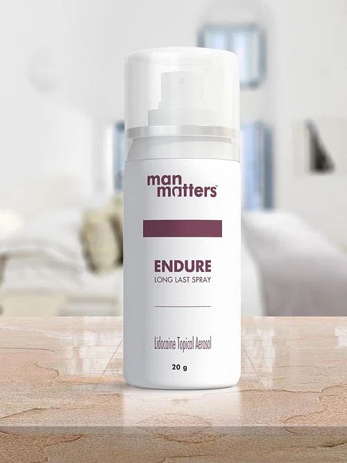 Man Matters Endure Delay Spray for Men Helps Long Last And No Side Effects