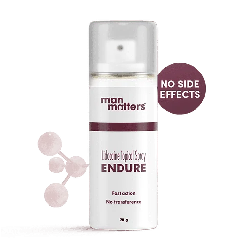 Man Matters Endure Delay Spray for Men Helps Long Last And No Side Effects